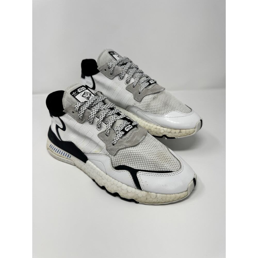 Adidas Nite Jogger x Star Wars Storm Trooper 2019 Sneakers Men's Sz 10.5